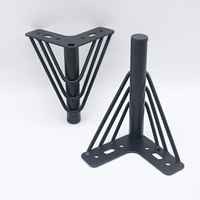 Pieds de meubles en métal, pieds de table, pieds de canapé, accessoires de quincaillerie, pieds de support durables pour meubles, vente en gros personnalisée