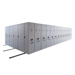 Armoire de classement en acier avec étagères compactes, idéale pour les immeubles de bureaux et le mobilier commercial au design minimaliste - Product Image 1