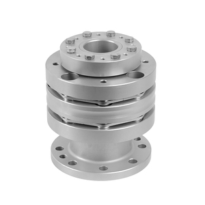 Acoplamientos de Doble Diafragma de Acero Inoxidable y Aleación de Aluminio, Personalización OEM, Conexión de Brida para Banco de Pruebas - Product Image 1