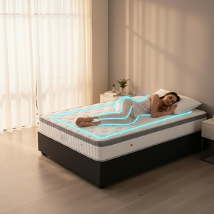 <span class=keywords><strong>Matelas</strong></span> Hybride en Boîte Simple Queen Orthopédique à Ressorts Bonnell Ensachés Refroidissant Garantie 10 Ans Chambre d'Hôtel - Product Image 3
