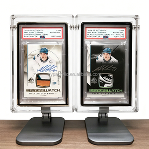 Estuche acrílico transparente SYP con anillo magnético para tarjetas clasificadas de Tyrese Haliburton 2020-21 Donruss Optic Rated Rookies Signatures Holo # 162 - Product Image 5