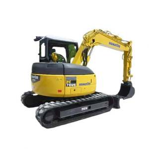KOMATSU PC78US 7 tonnes, neuf, importé du Japon, mini-excavatrice, EPA CE, bon état, vente chaude, faible nombre d'heures de travail - Product Image 1