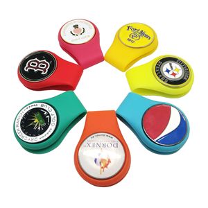 Nouveau marqueur de balle de golf en gel de silice avec clip magnétique, multicolore, adaptable à de nombreux types de marqueurs de balle pour la pratique du golf - Product Image 6