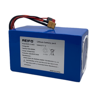 Batteries au lithium-ion 48V/60V/72V 10Ah/15Ah/20Ah avec protection BMS, batterie au phosphate de fer lithium 48V10Ah pour vélo électrique