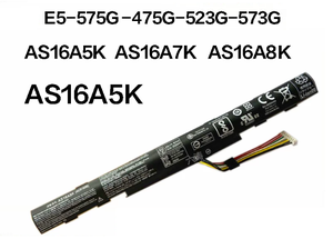 <span class=keywords><strong>แบ</strong></span><span class=keywords><strong>ต</strong></span>เตอรี่สําหรับ <span class=keywords><strong>Acer</strong></span> AS16A5K AS16A8K <span class=keywords><strong>แบ</strong></span><span class=keywords><strong>ต</strong></span>เตอรี่สําหรับ <span class=keywords><strong>Acer</strong></span> <span class=keywords><strong>Aspire</strong></span> 16A5K <span class=keywords><strong>E15</strong></span> E5-575 N16Q2 E5-475 F5-573 4ICR19/66 14.8V 2200mAh 33WH - Product Image 6