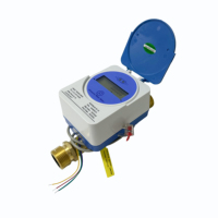 Compteur d'eau à ultrasons Tai'an Xinhaitai DN15 1/2 pouce, corps en laiton, lecture à distance, M-BUS Modbus RS485 LoRaWAN NB IoT