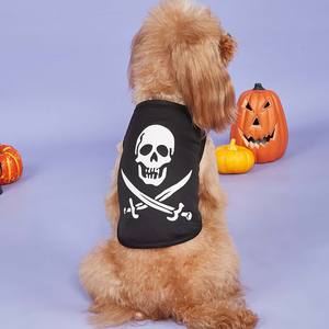 Pola kustom lembut nyaman berbagai gaya hewan peliharaan kostum bermain peran Halloween grosir pakaian anjing - Product Image 2