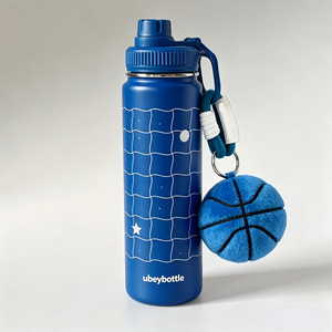 Botella de Agua Aislada de Acero Inoxidable Space Teapot con Tapa de Plástico y Logotipo Personalizado, Diseño Térmico para Bebidas Frías y Calientes con Asa - Product Image 4