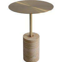 Table basse de luxe en travertin, forme carrée, design moderne, pour chambre à coucher