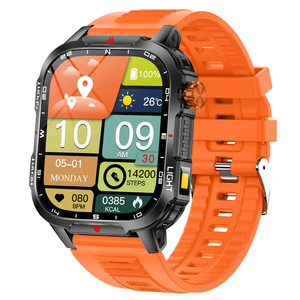 Montre connectée Factory MAX68 avec écran tactile TFT, batterie 1100 mAh, étanche IP68, suivi d'activité, suivi du sommeil, boussole, multisports V35 - Product Image 2