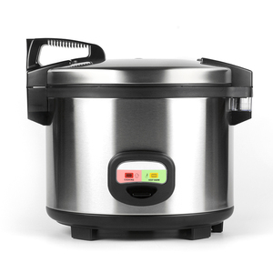 Nồi Cơm Thương Mại Đa Năng Bằng Thép Không Gỉ Chất Lượng Cao 14L Có Sẵn 23 Ly Cho 46 Người - Product Image 5