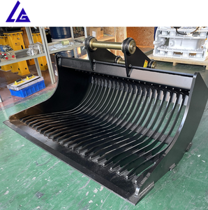 Godet de criblage personnalisé, godet squeletté pour excavatrice SK200 SK250, préparation du sol paysager, haute efficacité - Product Image 5