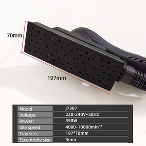 Máquina lijadora eléctrica de 350W, <span class=keywords><strong>pulidora</strong></span> <span class=keywords><strong>orbital</strong></span> aleatoria, lijadora de velocidad Variable de 220V con máquina <span class=keywords><strong>pulidora</strong></span> de papel de <span class=keywords><strong>lija</strong></span> <span class=keywords><strong>para</strong></span> coche - Product Image 6