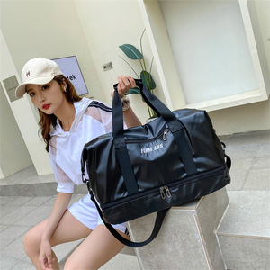 Bolsa multifuncional para ejercicio, yoga y fitness, ligera, para guardar artículos, con separación para ropa seca y mojada, ideal para viajes. - Product Image 3