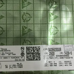 Convermenandai 8562 VSSOP10 Digital ke konverter Analog-16B Dual <span class=keywords><strong>Lo</strong></span> Ultra-<span class=keywords><strong>Lo</strong></span> Glitch - Product Image 2