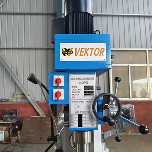 Multipurpose Vertical and Horizontal Metal Milling and Drilling Machine ZX6350C with Optional DRO Kits Universal Manual <b>Mills</b> - Product Image 2