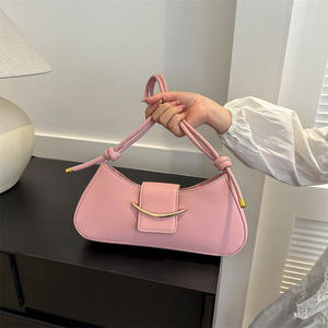 กระเป๋าถือผู้หญิงแฟชั่นใหม่ ฤดูใบไม้ผลิ/ฤดูร้อน ดีไซน์สะพายไหล่เฉียง วัสดุ PU - Product Image 1