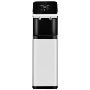 Wholesale water dispenser compressor cooling glass water dispenser hot and cold standing water filter dispenser purifier