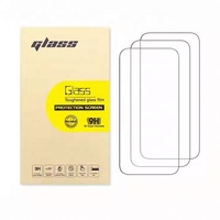3 Pack 2 Pack Kwaliteit Aaa Gehard Glas Telefoon Beschermfolie Voor Iphone 16 Pro 15 Pro 13 9H Glazen Afdekking Voor Mobiele Apparaten