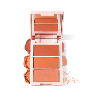 Maquillaje, Rubor en <span class=keywords><strong>Crema</strong></span>, Multi Textura, Resistente al Agua, Logotipo Personalizado, Marca Privada, OEM, ODM, Paleta de Rubores 3 en 1 - Product Image 2