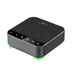 <b>Wireless</b> Conference Speakerphone, 8 360. Omnidirectional Blue-tooth Speaker With AI Noise Reduction S500 8 <b>Microphones</b> Captures - Product Image 2