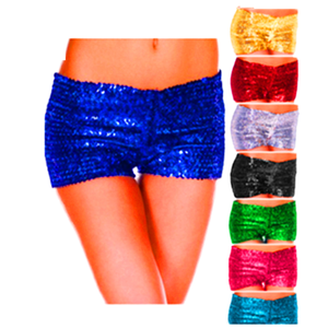 <span class=keywords><strong>Disfraz</strong></span> de baile corto con lentejuelas de colores para niñas, pantalones sexys, HPC-0901 - Product Image 1