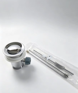 Kit completo de válvula de desagüe emergente cromada moderna con rosca estándar de EE. UU. para lavabo de <span class=keywords><strong>baño</strong></span>, ideal para gabinetes de tocador de hotel. - Product Image 4