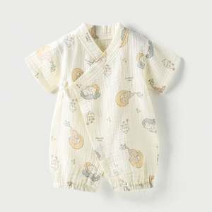 Body de Algodón Orgánico 100% para Bebé Niña, Body Bonito de Algodón, Pantalones Cortos de Algodón para Bebé - Product Image 6