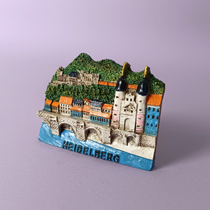 Aimants de réfrigérateur 3D faits à la main en résine, souvenirs touristiques de villes européennes (Allemagne), aimants décoratifs pour réfrigérateur, promotion, vente en gros - Product Image 6