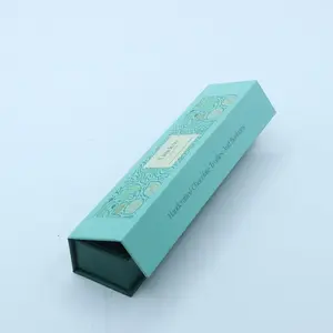 カスタムロゴチョコレートギフトボックス包装高級段ボールフリップカバーパッケージ磁気紙箱チョコレート