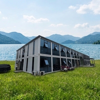 Serre mobile préfabriquée de luxe extensible et entièrement meublée pour usage agricole, commercial, en entrepôt ou en sous-sol