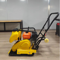 Prix d'usine – Compacteur vibrant robuste à moteur, machine de compactage de sol portable pour travaux de construction