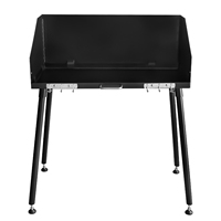Offre Barbecue Fumeurs Heavy Duty Barbecue Grill Charbon De Bois, Extérieur Jardin Patio Premium BBQ Fumeur Four Churrasuqeira Acier