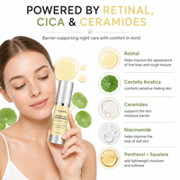 Sérum aux peptides rétinal anti-rides, anti-âge, raffermissant, régénérant la peau, boostant la niacinamide, apaisant et réparateur pour le visage 30mL
