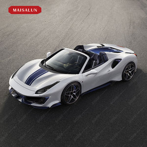 Upgrade in stile P Kit carrozzeria metà fibra di carbonio per Ferrari <span class=keywords><strong>488</strong></span> include paraurti per auto Spoiler anteriore e posteriore - Product Image 2