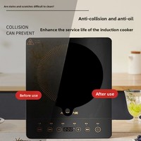 Tapis de protection populaire en silicone pour cuisinière à induction, résistant à l'huile, conducteur de chaleur, résistant à la chaleur, style européen et américain