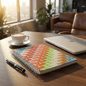 Cuaderno Espiral Personalizado con Tapa Dura, Adhesivos y Separadores para la Escuela y Oficina, Fabricante Mayorista - Product Image 5