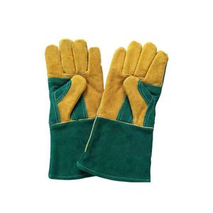 ถุงมือขับรถหนังวัวแท้แบบหนาพิเศษ สำหรับงานอุตสาหกรรม ป้องกันการบาดเจ็บ ทนต่อการเสียดสี - Product Image 4