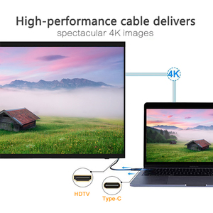 Câble USB-C <span class=keywords><strong>vers</strong></span> <span class=keywords><strong>HDMI</strong></span> 4K 60Hz, adaptateur USB 3.1 <span class=keywords><strong>vers</strong></span> <span class=keywords><strong>HDMI</strong></span>, convertisseur d'extension USB-C <span class=keywords><strong>vers</strong></span> <span class=keywords><strong>HDMI</strong></span> pour téléphone <span class=keywords><strong>portable</strong></span> <span class=keywords><strong>vers</strong></span> <span class=keywords><strong>TV</strong></span> - Product Image 5