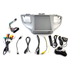 10,4 coche pantalla Vertical Android Gps navegación Radio reproductor de vídeo para Hyundai <span class=keywords><strong>Tucson</strong></span> Ix35 2015 <span class=keywords><strong>2016</strong></span> 2017 2018 unidad principal ESTÉREO - Product Image 1