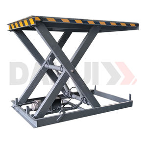 Équipement de levage de véhicules à ciseaux fixe robuste certifié CE, élévateur de transport de voitures pour usage en garage - Product Image 1