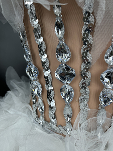 Đầm dạ hội Novance Y3335-BB Mẫu mới 2024, đầm sang trọng, trang trọng dành cho nữ, không tay, thanh lịch, đầm dự tiệc, đầm dạ hội - Product Image 5