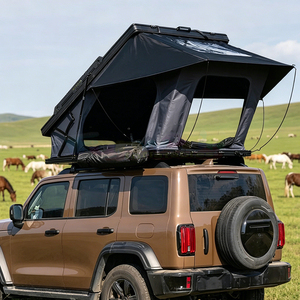 Carpa de techo impermeable para camping, carpa de techo rígida para exteriores, dachzelt para 2 personas, carpa de techo rígida de ABS con escalera. - Product Image 1