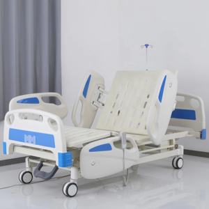 CH 수동 금속 병원 침대 가정 간호용 임상 의료 침대 간호 환자용 침대 2년 보증 내구성 및 편안함 - Product Image 5