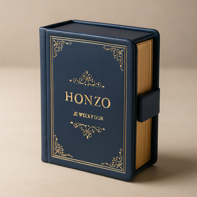 Hot Selling Book Shape Leather Jewelry Boxes New Design Mini Rectangle Wedding Ring Vintage Necklace Packaging for Gift Paper
