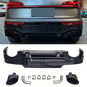Kit carrosserie <span class=keywords><strong>Sportback</strong></span> Diffuseur pare-chocs arrière avec gorge arrière pour <span class=keywords><strong>Audi</strong></span> <span class=keywords><strong>Q5</strong></span> SQ5 à RSQ5 2021-2024 - Product Image 1