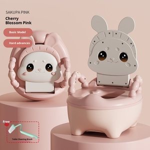Siège de toilette pour enfants en plastique extra large, dessin animé, pour garçons et filles, pot pour bébé, urinoir pour nourrissons, petite toilette - Product Image 6