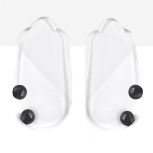 Solette in Gel Mediali e Laterali con Cuneo per <span class=keywords><strong>Tallone</strong></span> - Inserti Adesivi Correttivi per Scarpe per Aiutare l'Allineamento del Piede e il <span class=keywords><strong>Dolore</strong></span> al Ginocchio HA00406 - Product Image 5