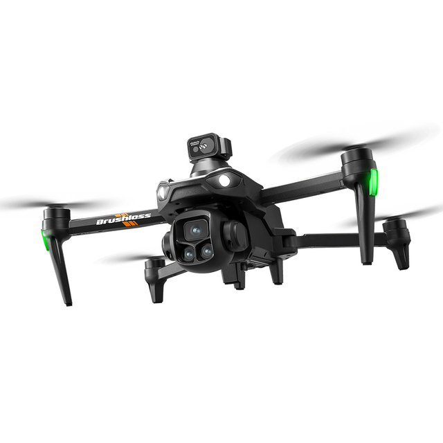New V916 MAX 4K Beginner HD Camera Drone Brushless Motor GPS 360 Obstacle Avoidance 5G Screen WIFI RC Quadcopter Plastic