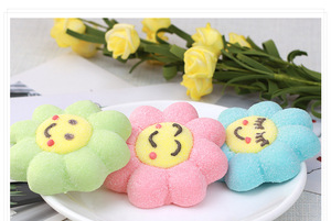 Malvaviscos Halal al por Mayor, 35g*18, Bajo Precio, Sabor a Fruta, Decorados a Mano con Forma de Girasol - Product Image 4